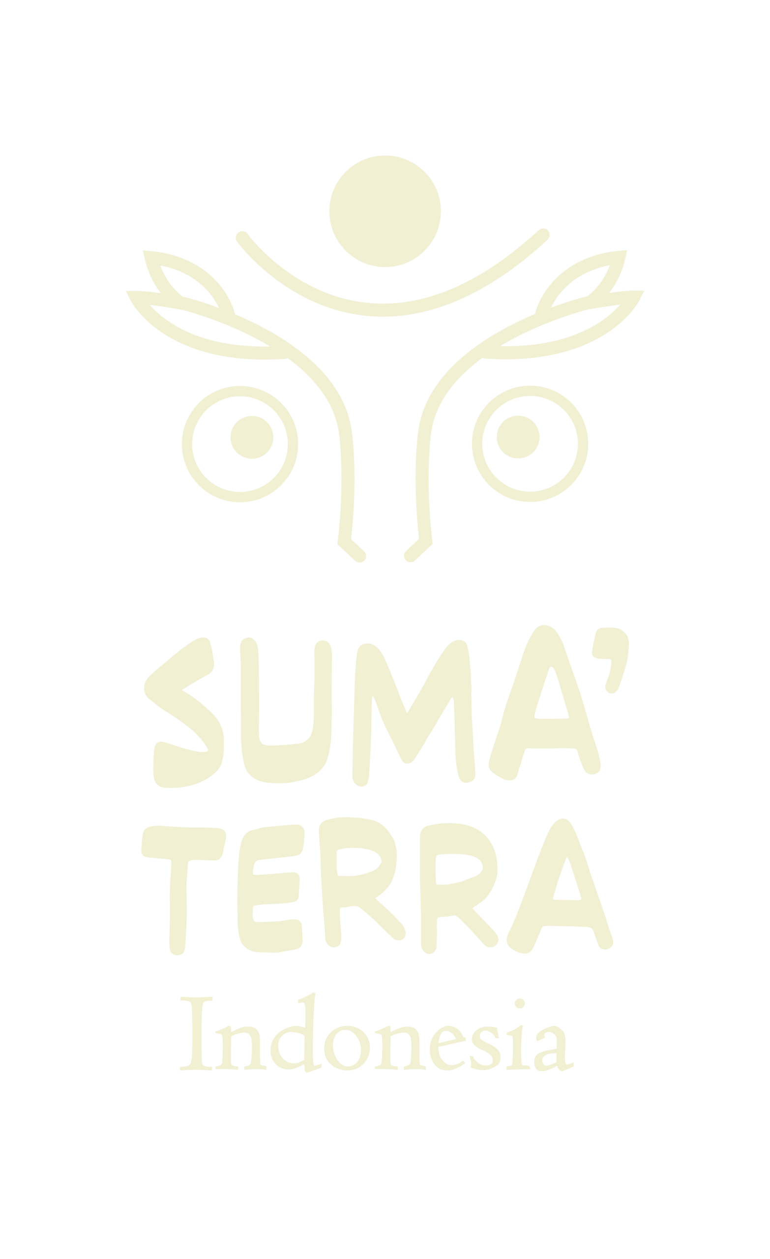 Logo vertical de Suma'terra Indonesia